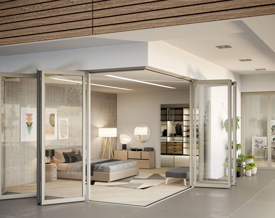 Folding doors